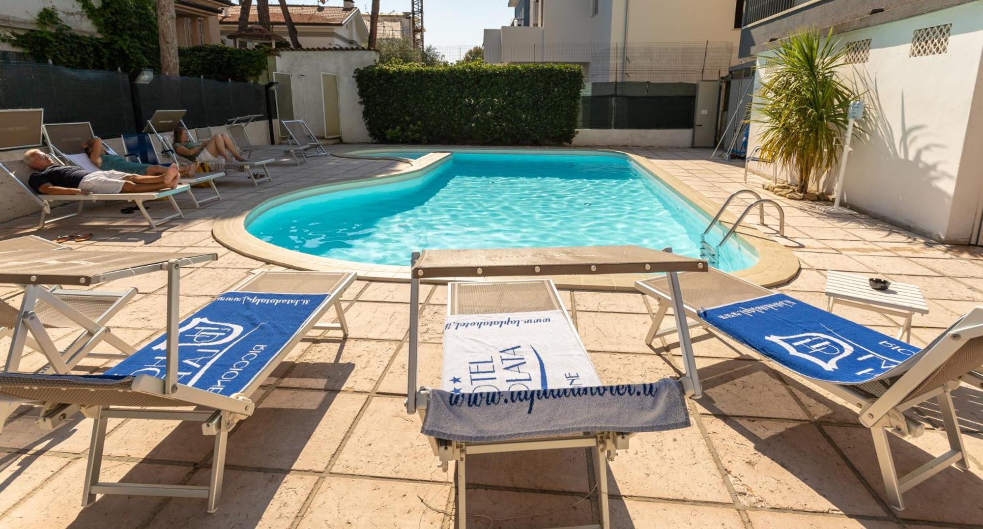 La Plata Hotel - Con Piscina Riccione Dış mekan fotoğraf