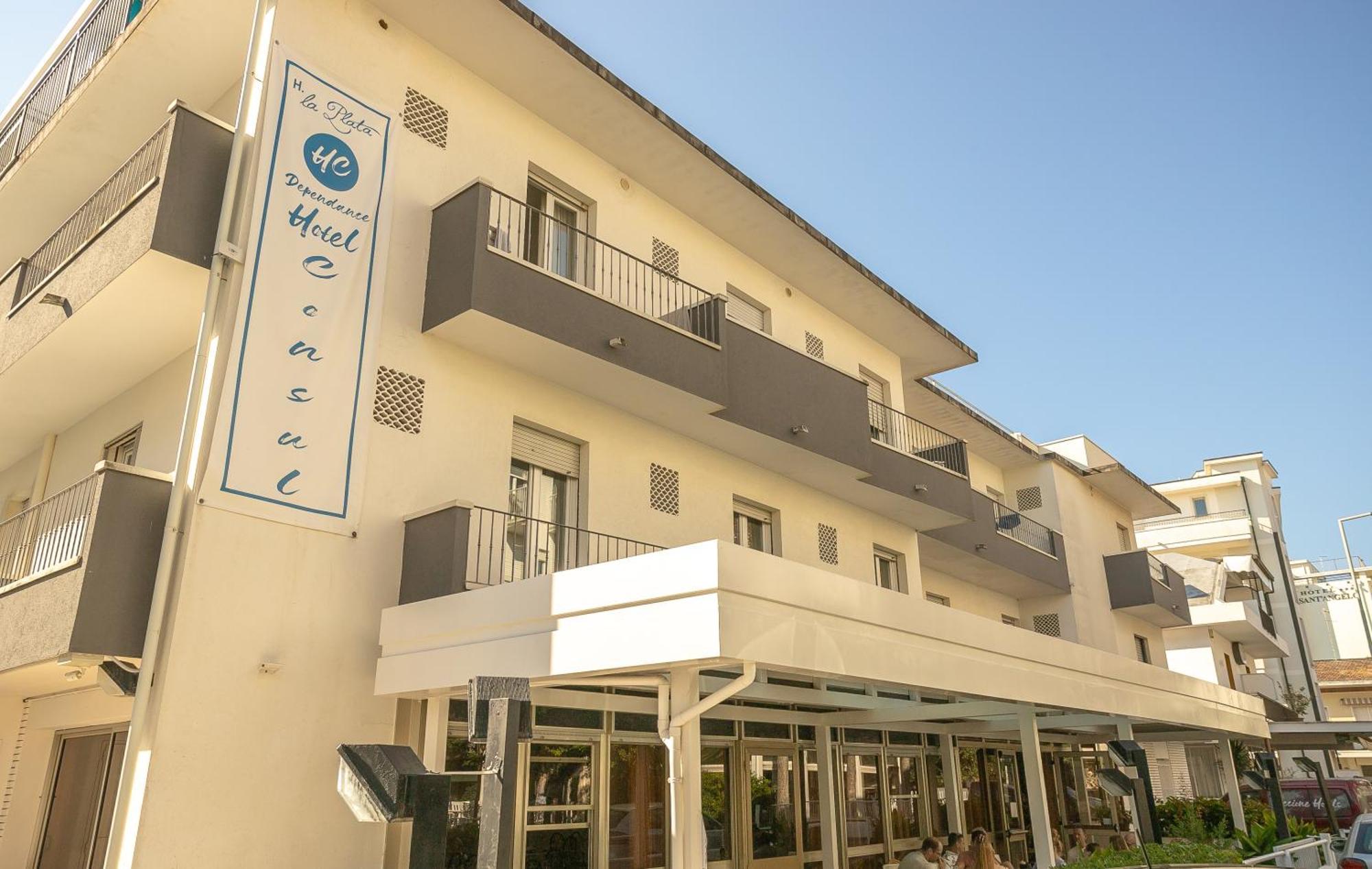 La Plata Hotel - Con Piscina Riccione Dış mekan fotoğraf